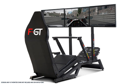 Next Level Racing F-GT Formula and GT Simulator Cockpit – Matte Black