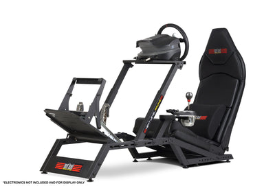 Next Level Racing F-GT Formula and GT Simulator Cockpit – Matte Black