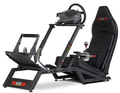 Next Level Racing F-GT Formula and GT Simulator Cockpit – Matte Black