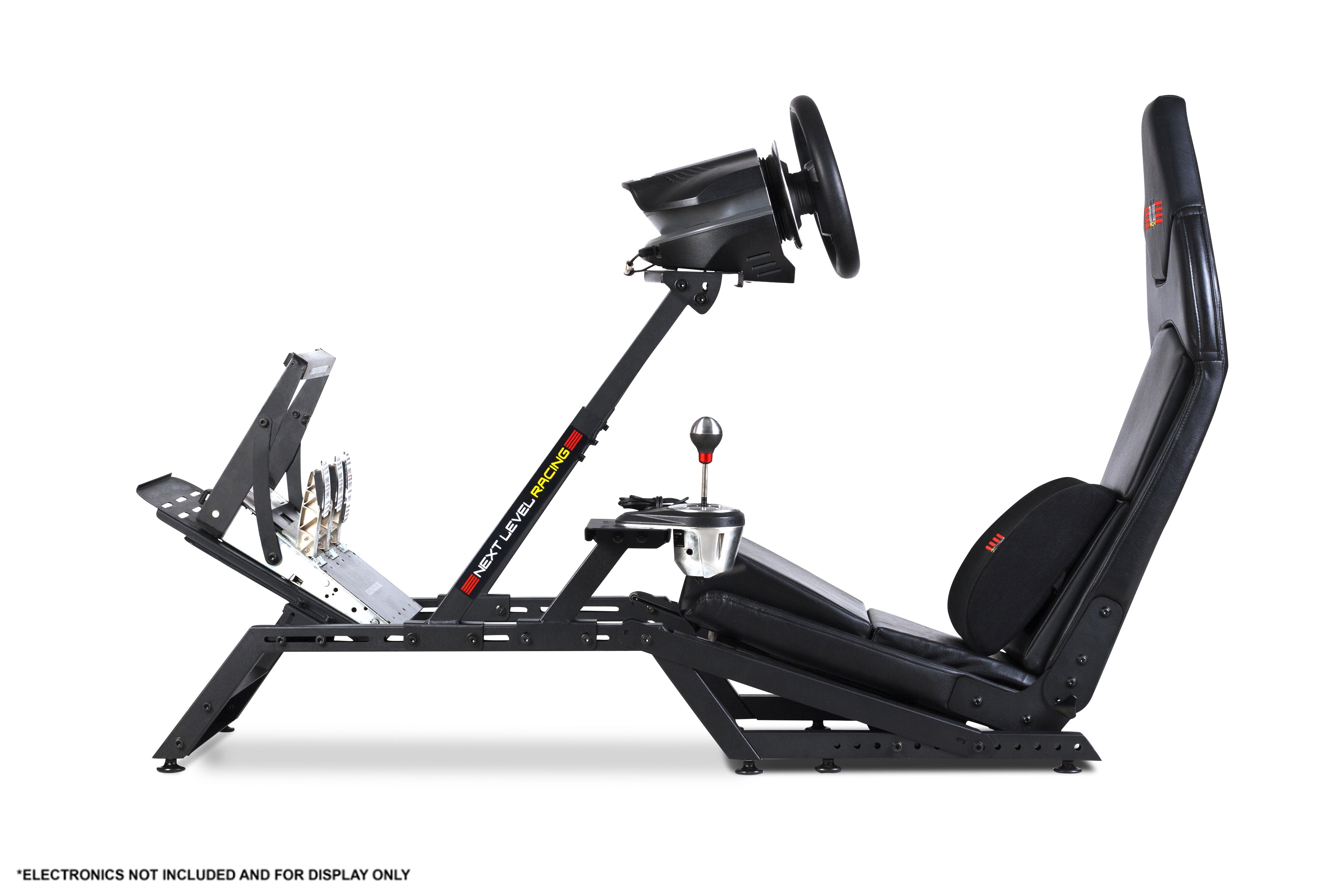 Next Level Racing F-GT Formula and GT Simulator Cockpit – Matte Black