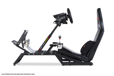 Next Level Racing F-GT Formula and GT Simulator Cockpit – Matte Black