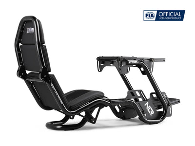 Next Level Racing F-GT Pro formula and GT sim racing cockpit — black edition