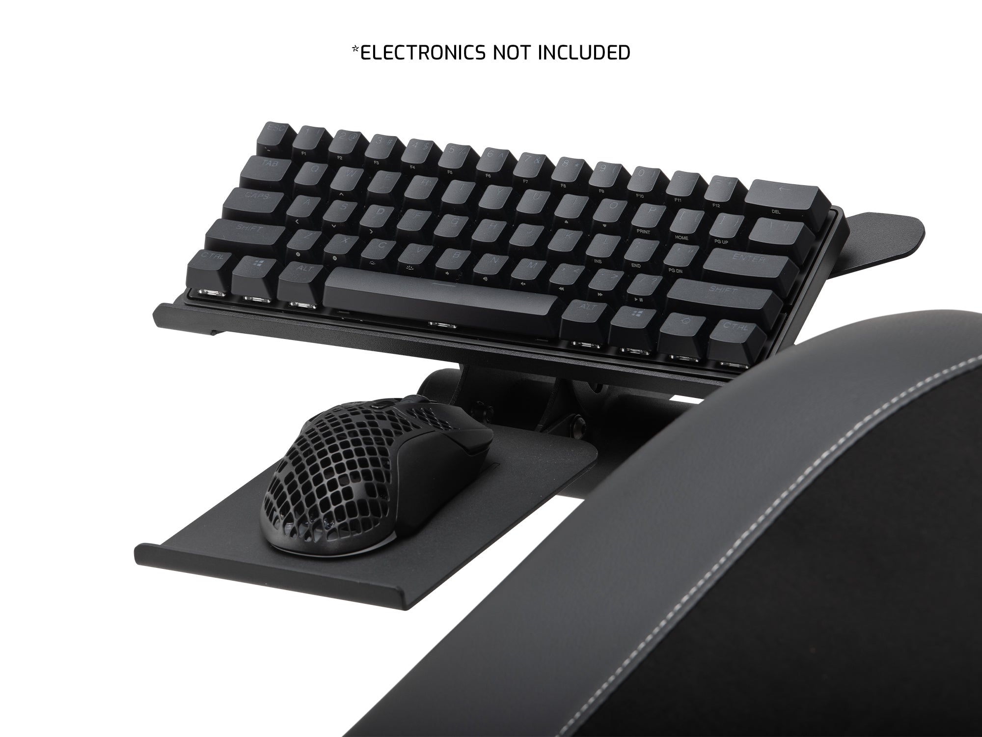 Next Level Racing F-GT Pro Direct keyboard and mouse tray add-on for sim cockpit