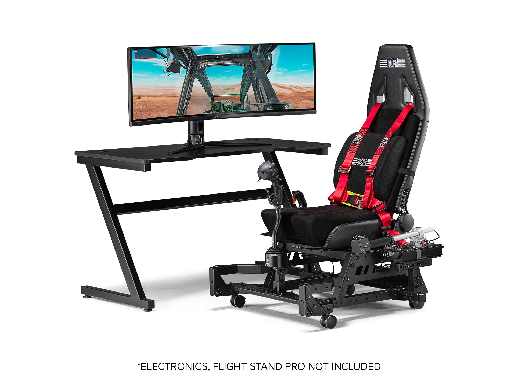 Next Level Racing Flight Seat Pro — premium flight simulation seat