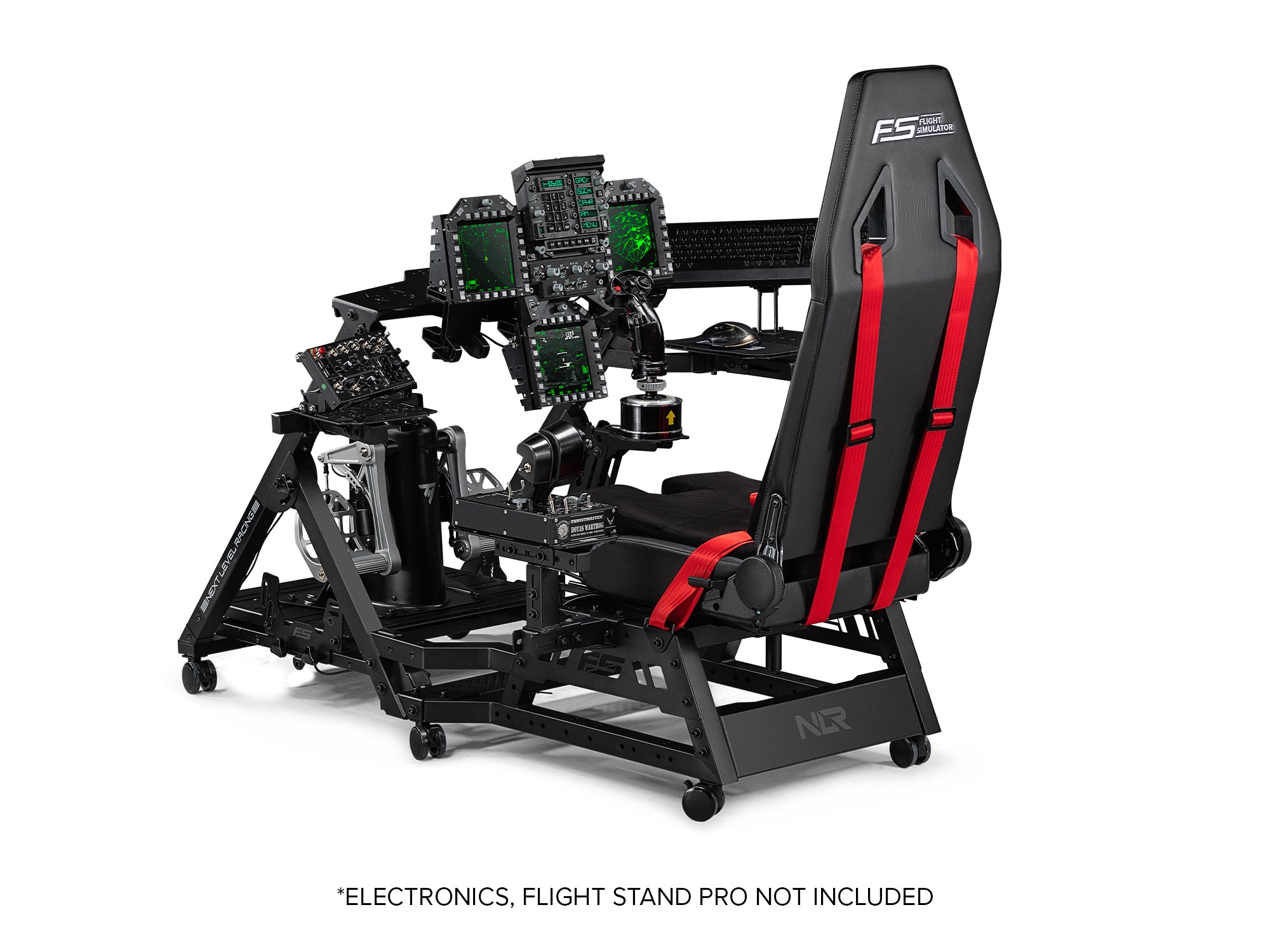 Next Level Racing Flight Seat Pro — premium flight simulation seat