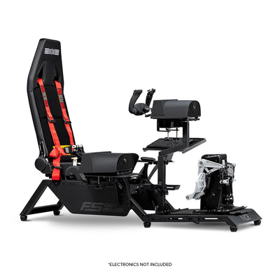 Next Level Racing Flight Simulator Cockpit — complete flight simulation rig