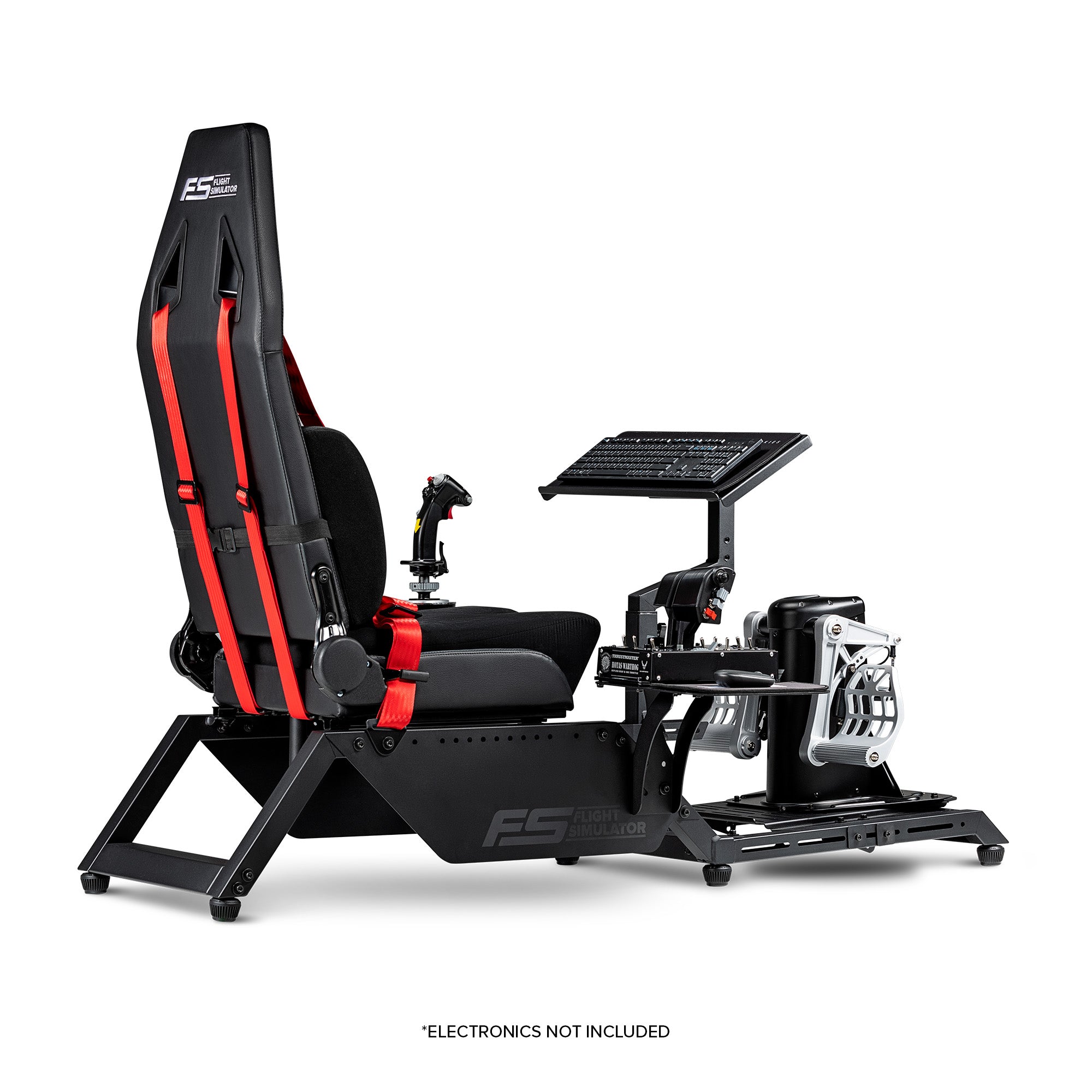Next Level Racing Flight Simulator Cockpit — complete flight simulation rig