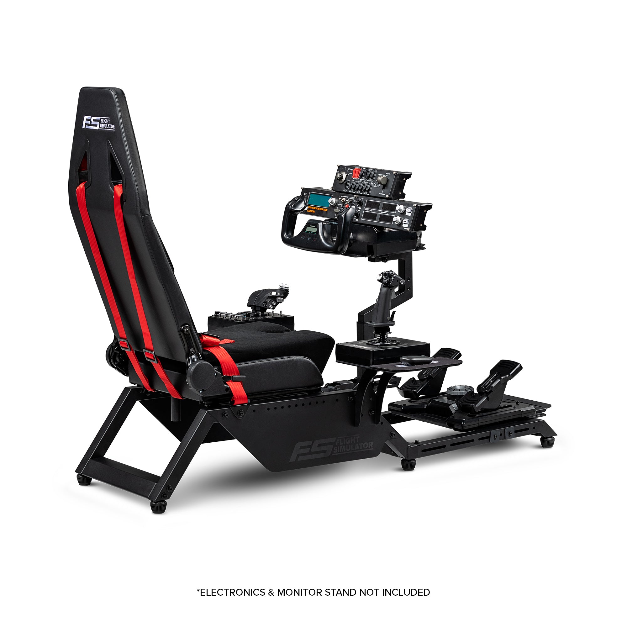 Next Level Racing Flight Simulator Cockpit — complete flight simulation rig