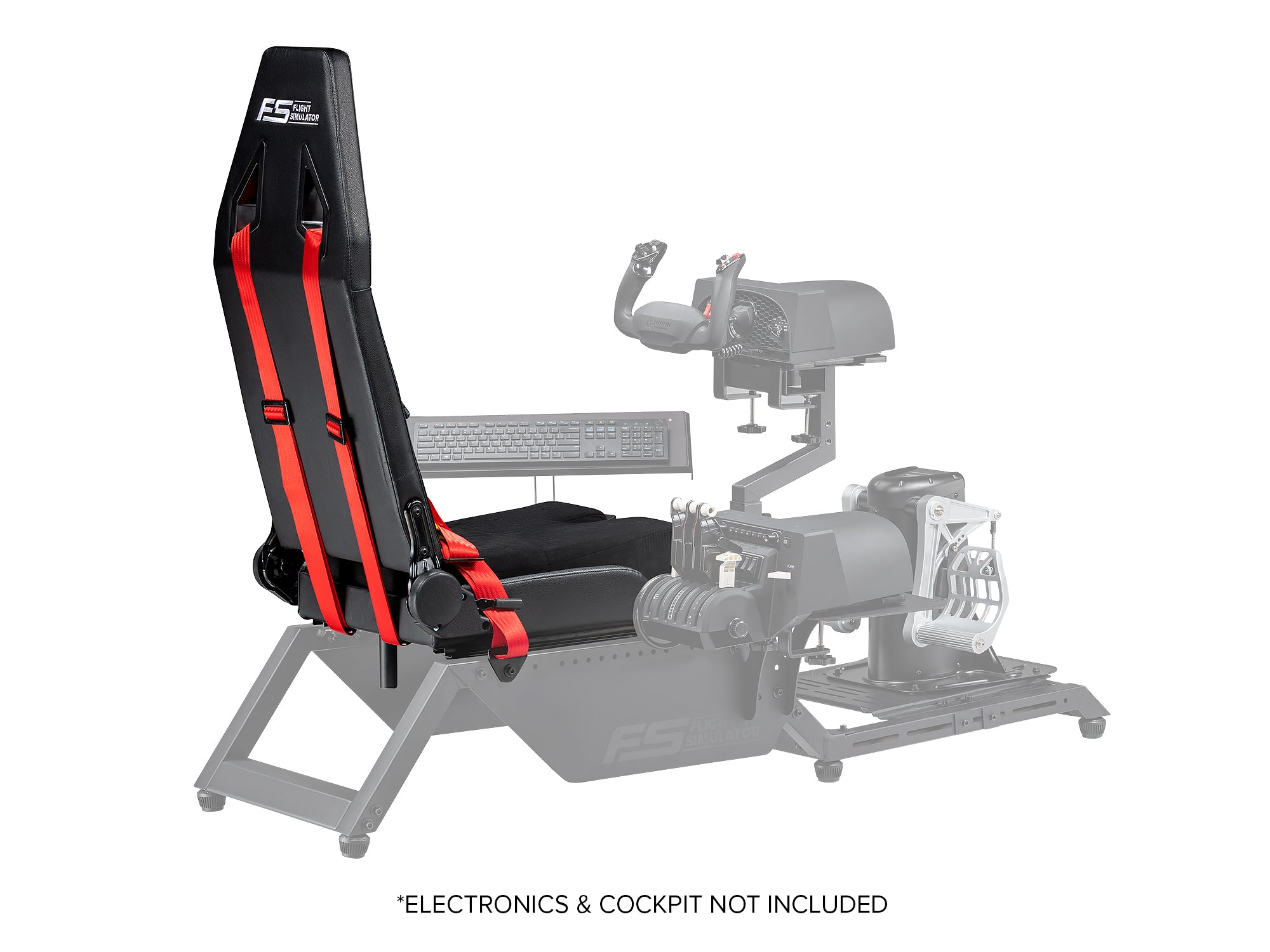 Next Level Racing Flight Simulator seat only — flight sim seating
