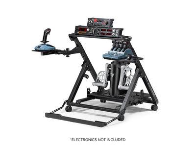 Next Level Racing Flight Stand Pro — adjustable flight simulator stand