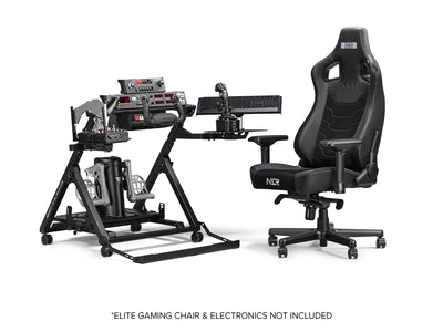 Next Level Racing Flight Stand Pro — adjustable flight simulator stand