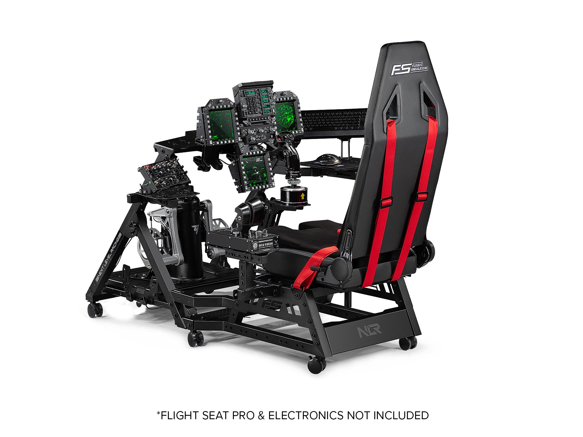 Next Level Racing Flight Stand Pro — adjustable flight simulator stand