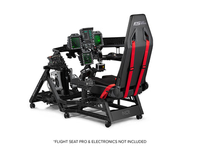 Next Level Racing Flight Stand Pro — adjustable flight simulator stand