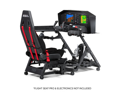 Next Level Racing Flight Stand Pro — adjustable flight simulator stand