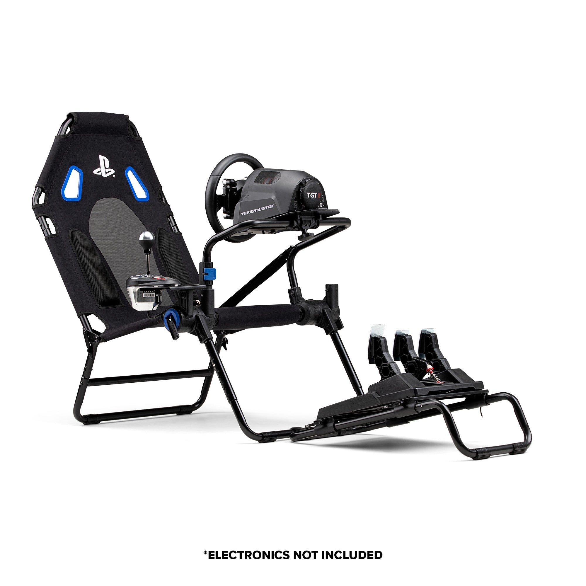 Next Level Racing GT Lite foldable sim racing cockpit — PlayStation edition