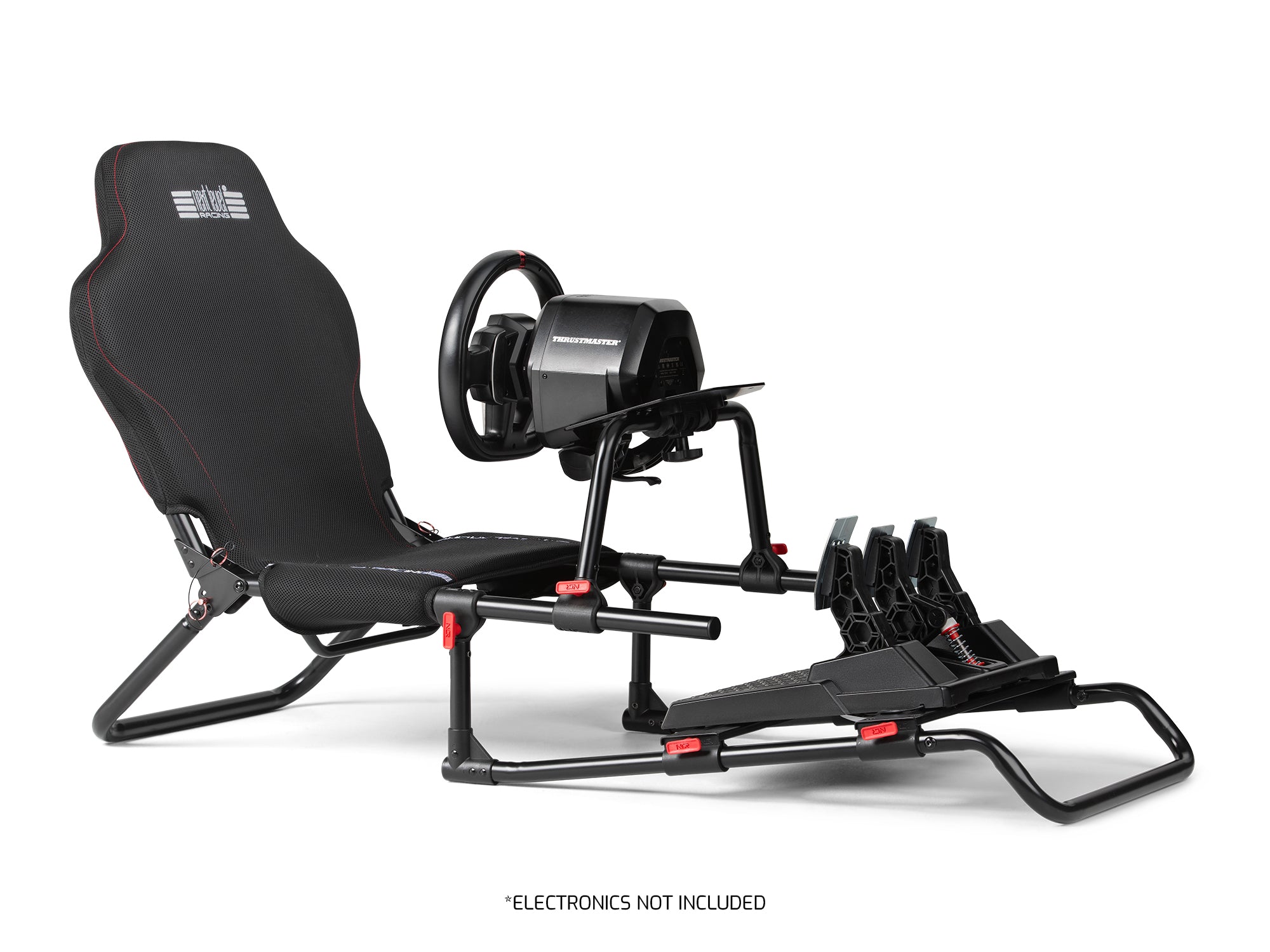 Next Level Racing GTLite Junior sim racing simulator cockpit — compact youth cockpit