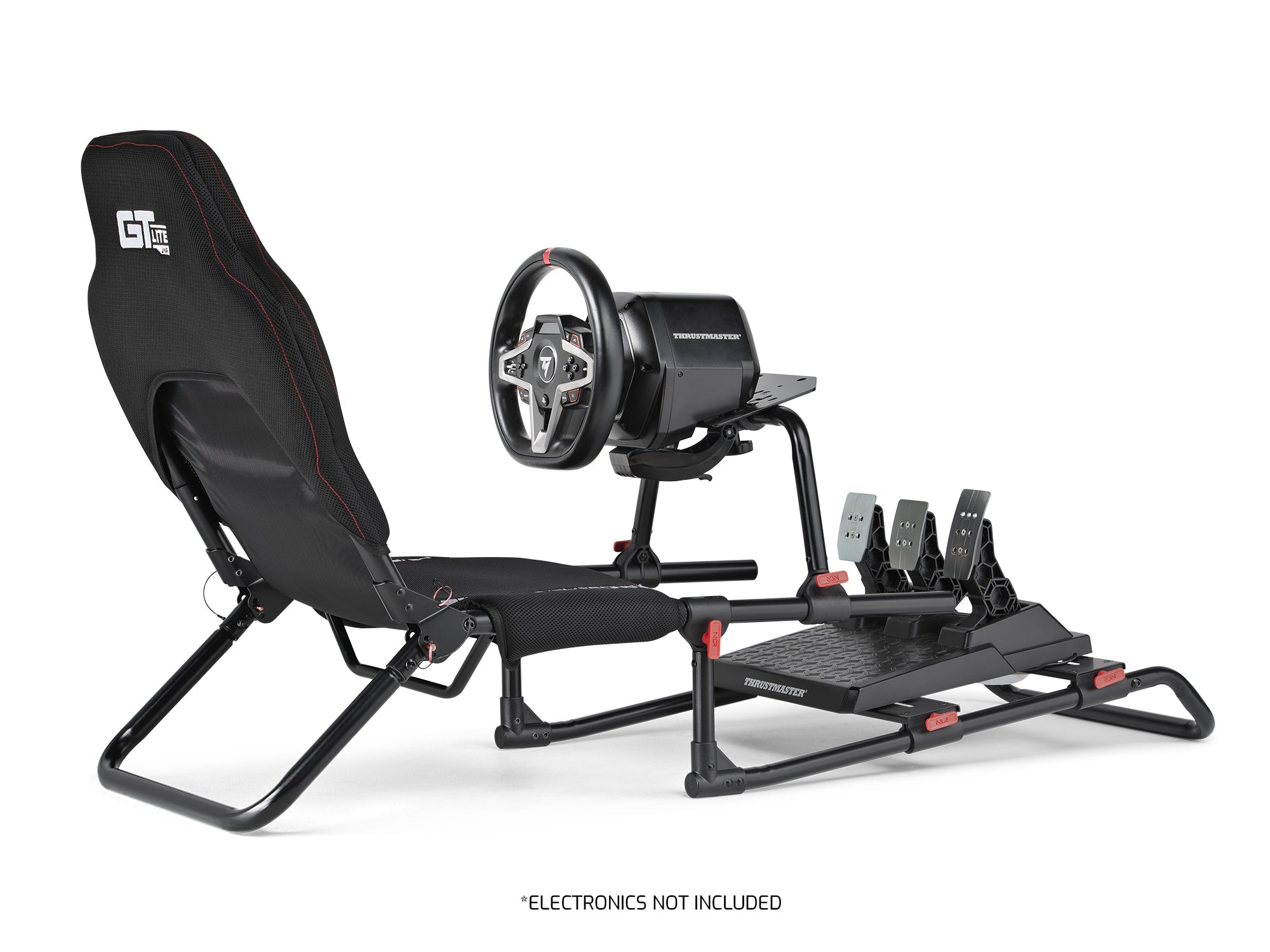 Next Level Racing GTLite Junior sim racing simulator cockpit — compact youth cockpit