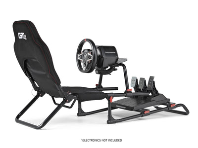 Next Level Racing GTLite Junior sim racing simulator cockpit — compact youth cockpit