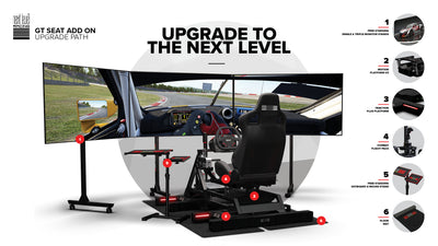 Next Level Racing GT Seat Add-on for Wheel Stand DD/ 2.0