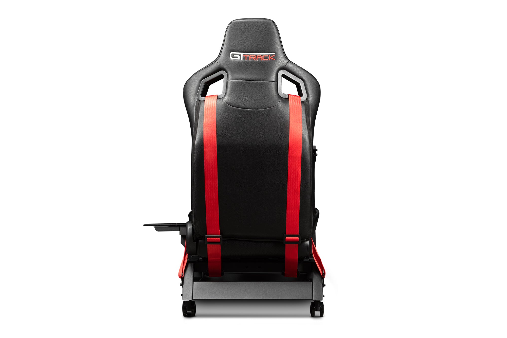 Next Level Racing GTtrack sim racing simulator cockpit — full-size aluminium profile rig
