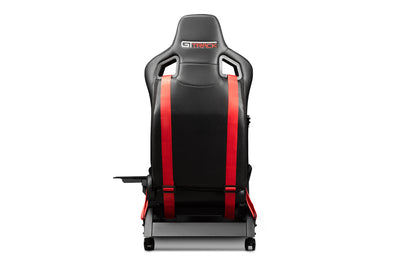 Next Level Racing GTtrack sim racing simulator cockpit — full-size aluminium profile rig