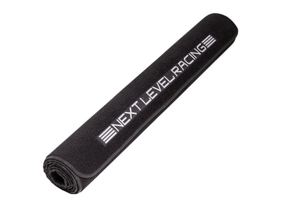 Next Level Racing Premium XL sim racing floor mat — protect floors and anchor your rig
