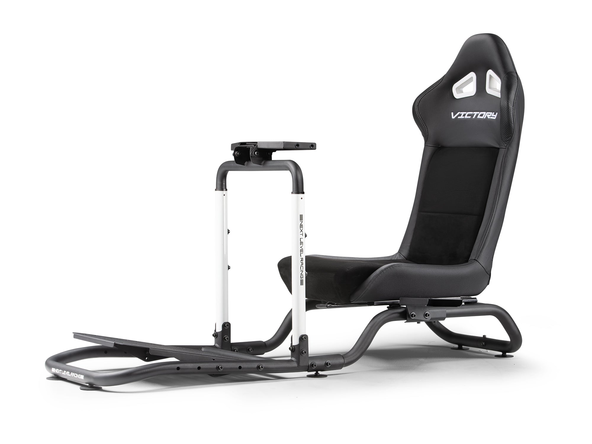 Next Level Racing Victory simulator cockpit — entry-level aluminium sim racing rig