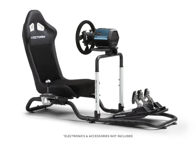 Next Level Racing Victory simulator cockpit — entry-level aluminium sim racing rig