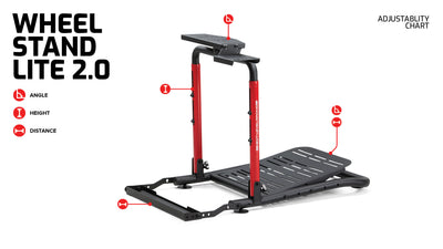 Next Level Racing Wheel Stand Lite 2.0 — compact sim racing wheel stand