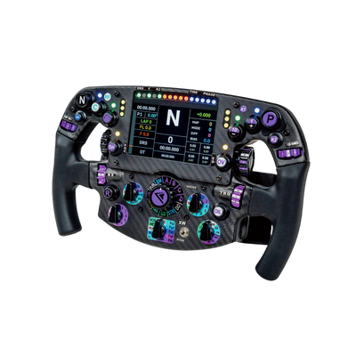 Conspit PW1 formula sim racing steering wheel — open-face F1-inspired design