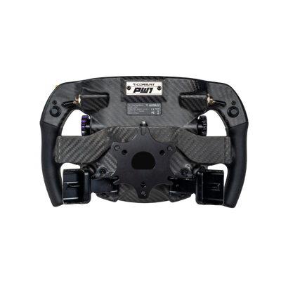 Conspit PW1 formula sim racing steering wheel — open-face F1-inspired design