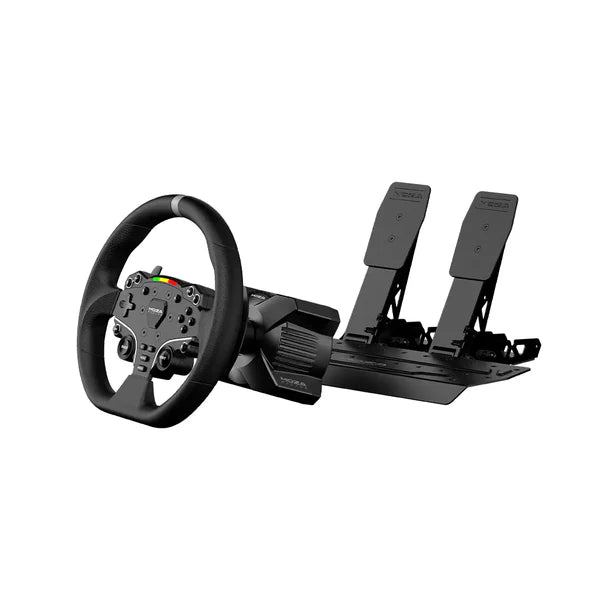 MOZA R3 sim racing bundle for PC — entry-level direct-drive wheelbase with wheel and pedals