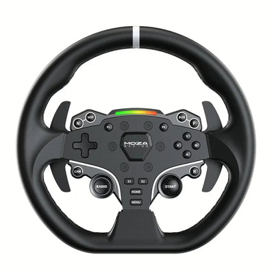MOZA R5 sim racing bundle — direct drive wheelbase wheel and pedals complete kit