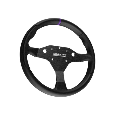 Conspit RX320 round sim racing wheel rim — 320mm diameter for DD wheelbases