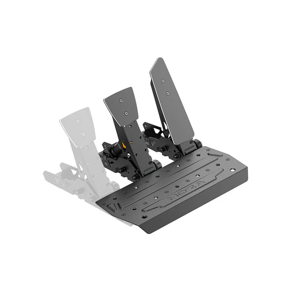 MOZA SR-P two-pedal set for sim racing — throttle and brake entry-level pedals