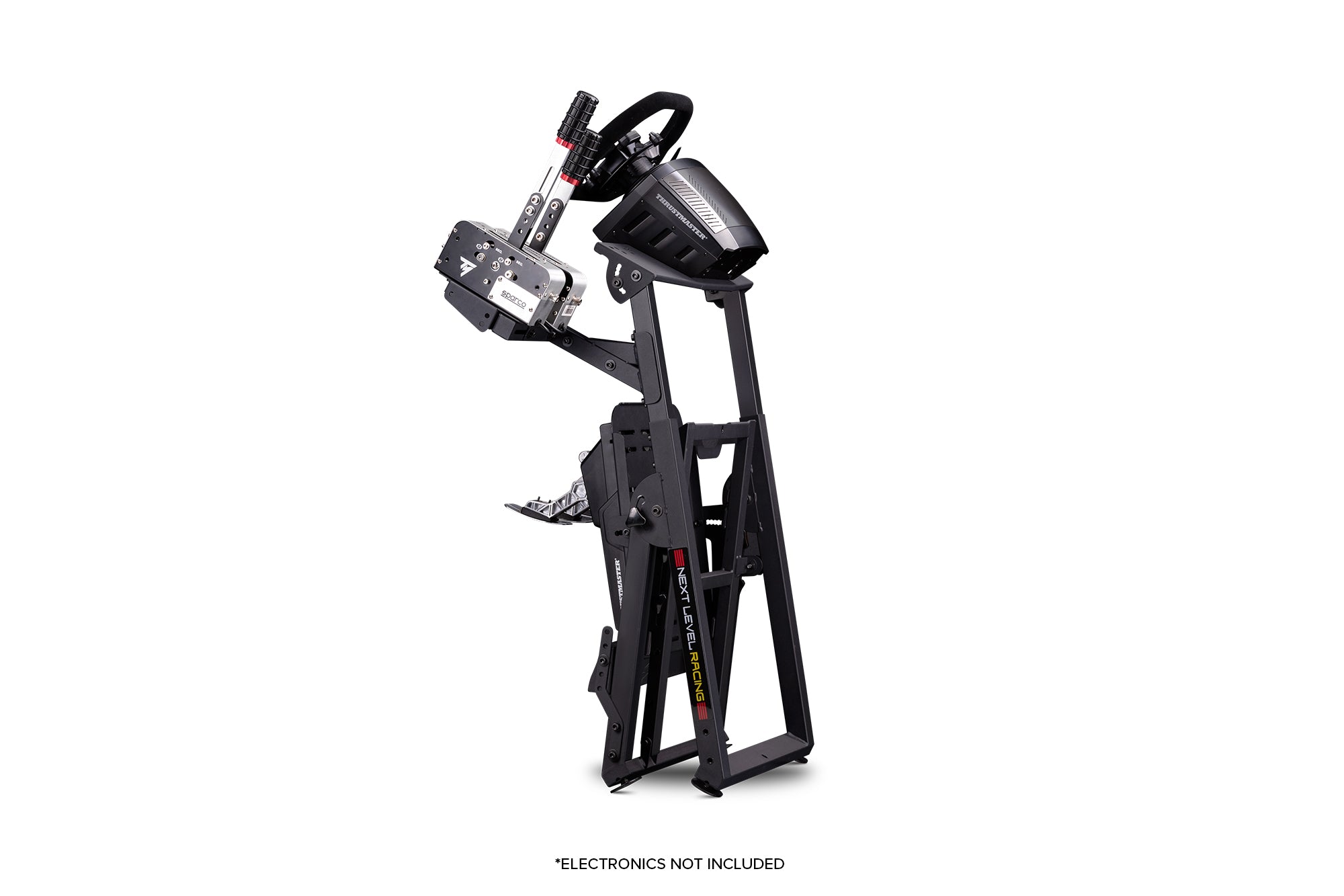 Next Level Racing Wheel Stand 2.0 — sturdy foldable sim racing wheel stand