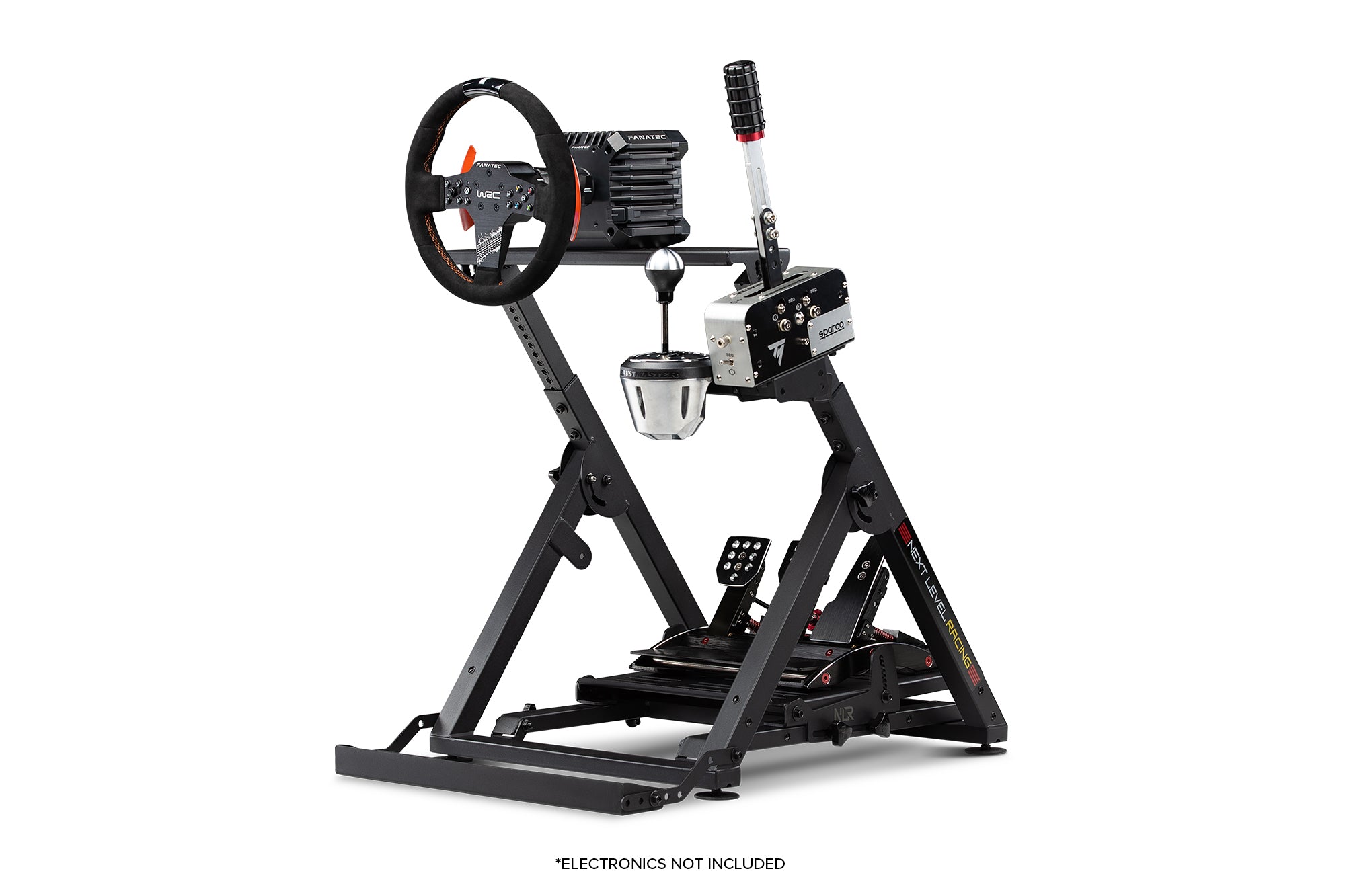 Next Level Racing Wheel Stand 2.0 — sturdy foldable sim racing wheel stand
