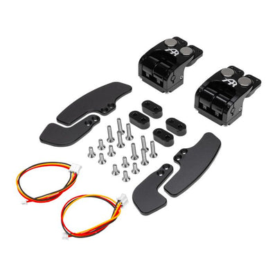 Ascher Racing Gen 6 paddle shifters for sim racing steering wheel — tactile shifting