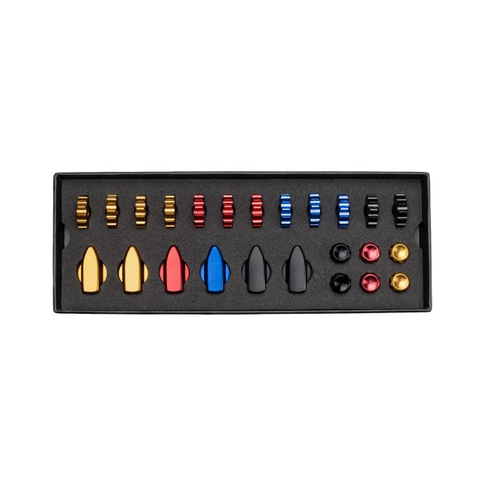 Ascher Racing Knob Kit Pro aluminum encoder knobs for sim racing steering wheel