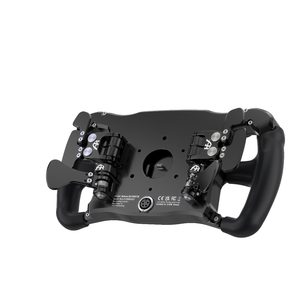 Ascher Racing McLaren Artura Ultimate USB sim racing steering wheel — officially licensed