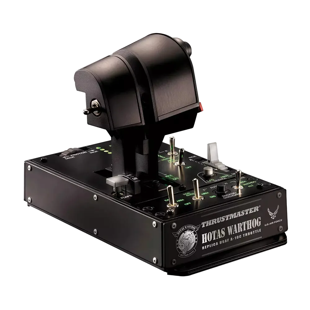 Thrustmaster HOTAS Warthog dual throttle for PC — A-10C replica all-metal throttle