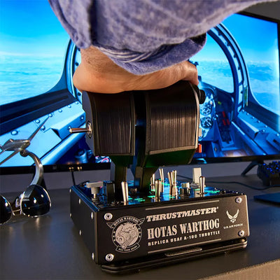 Thrustmaster HOTAS Warthog dual throttle for PC — A-10C replica all-metal throttle