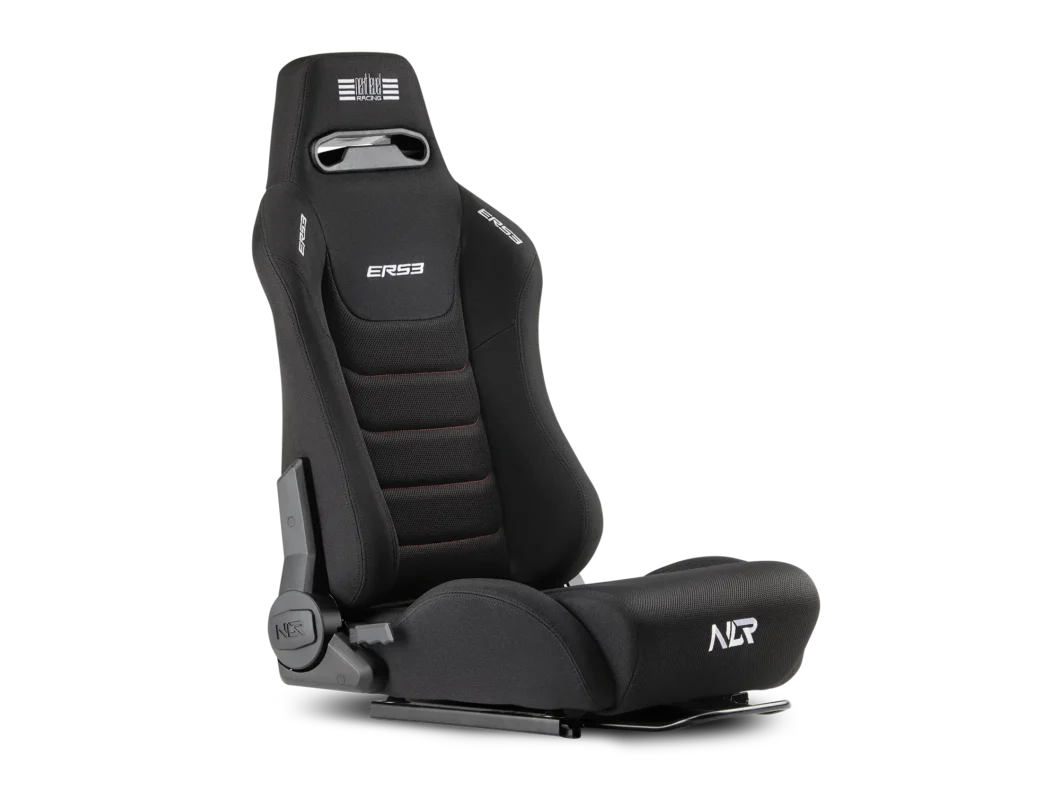 Next Level Racing ERS3 Elite Series reclining sim racing seat — fabric edition