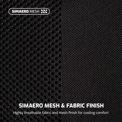 Next Level Racing ERS3 HyperCool ventilated sim racing seat — active cooling mesh design