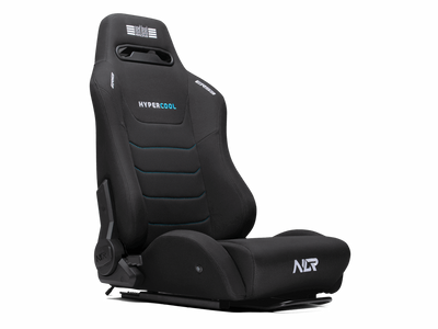 Next Level Racing ERS3 HyperCool ventilated sim racing seat — active cooling mesh design