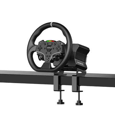 MOZA R5 sim racing bundle — direct drive wheelbase wheel and pedals complete kit