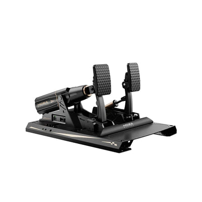 MOZA mBooster active pedal set for sim racing — complete active brake pedal system