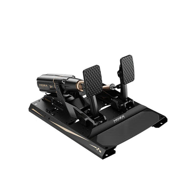 MOZA mBooster active pedal set for sim racing — complete active brake pedal system