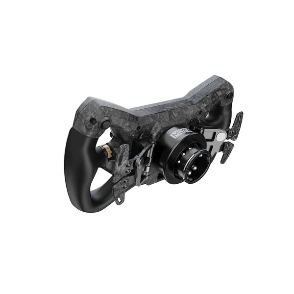 MOZA KS Pro sim racing steering wheel — premium GT design with aluminum spokes