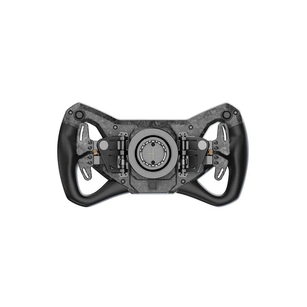 MOZA KS Pro sim racing steering wheel — premium GT design with aluminum spokes